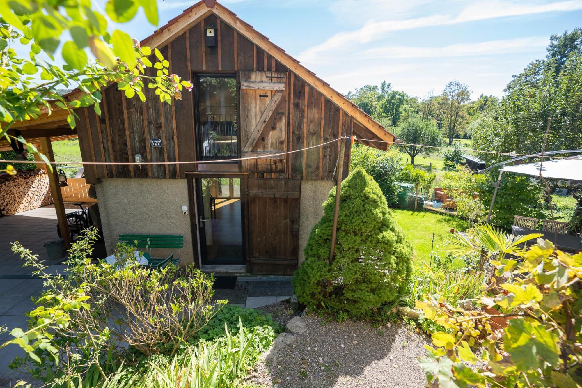 Tiny House Chez Claudine - Relaxen, Workspace, Naehe Thermen, Netflix, Free Parking & Wifi Brugg  Exterior foto