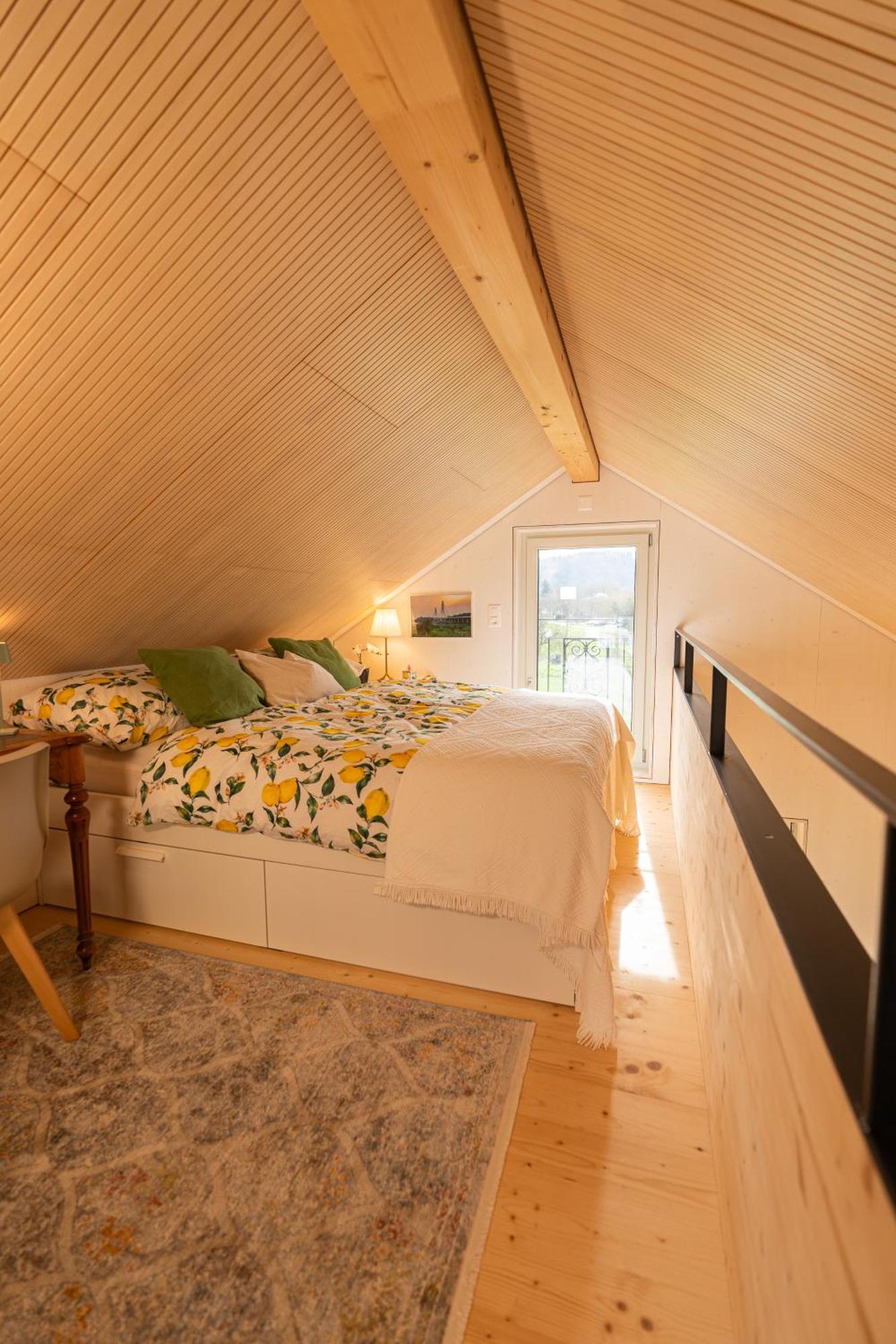 Tiny House Chez Claudine - Relaxen, Workspace, Naehe Thermen, Netflix, Free Parking & Wifi Brugg  Exterior foto